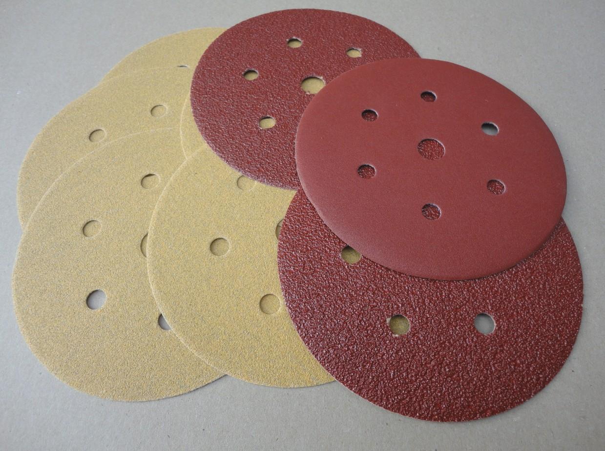 3 inch. and 6 inch. Sanding Disc.